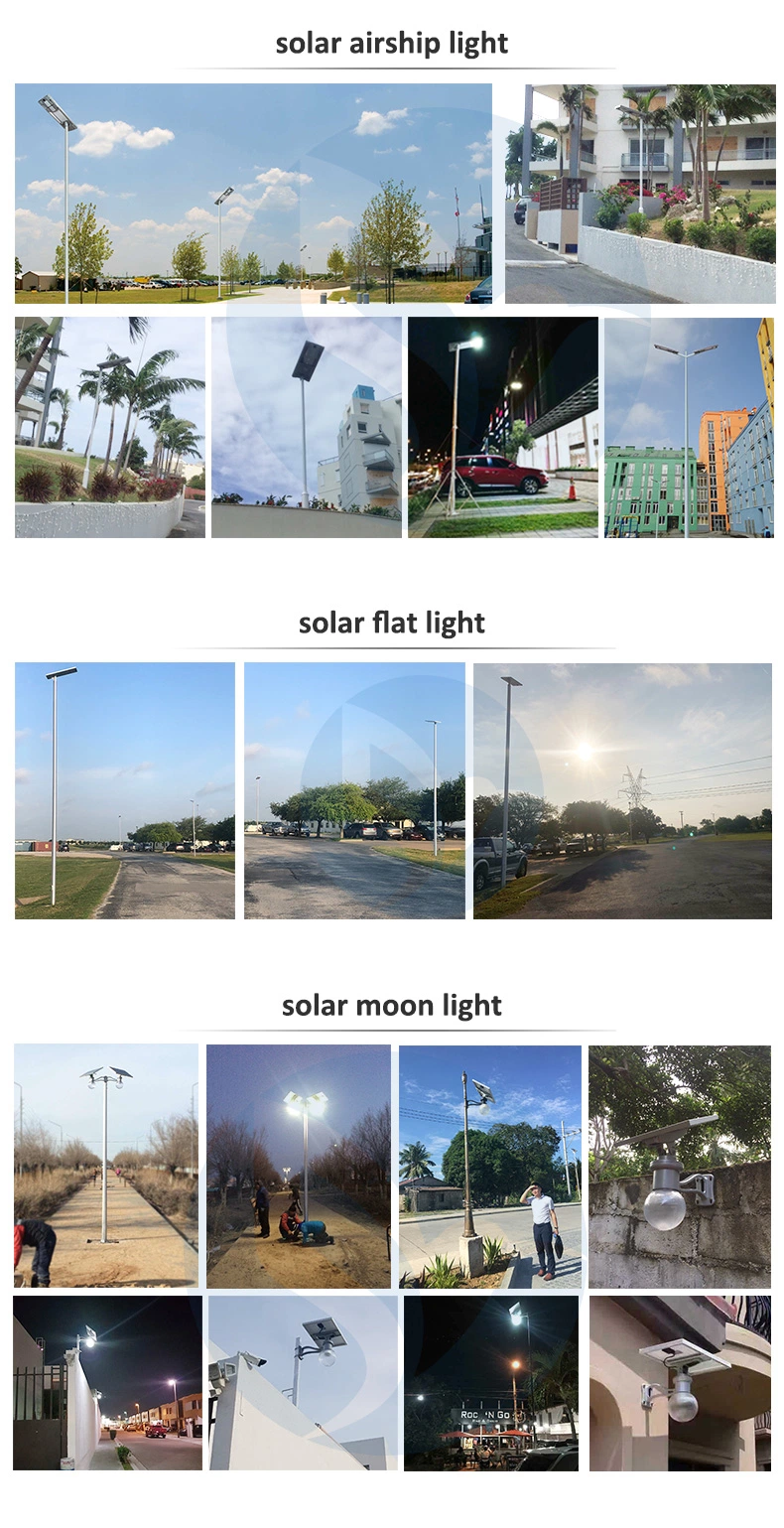 20W Solar LED Products Street Garden Llight with Solar Panel