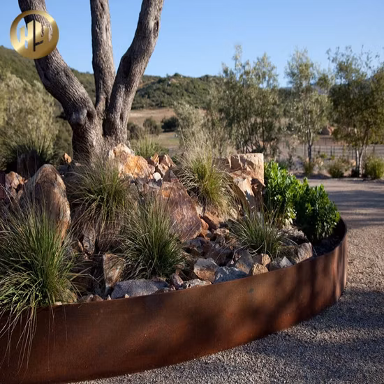정원 제품 Corten Steel Edge Corten Steel Garden Edging
